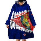 new-zealand-waitangi-day-wearable-blanket-hoodie-nz-maori-tui-bird-with-kowhai-flowers