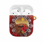 Indigenous Goanna Australia AirPods Case Aussie Uluru Ayers Rock Sturt's Desert Pea