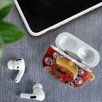 Indigenous Goanna Australia AirPods Case Aussie Uluru Ayers Rock Sturt's Desert Pea