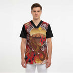 Indigenous Goanna Australia Scrub Top Aussie Uluru Ayers Rock Sturt's Desert Pea