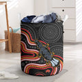 Indigenous Platypus Australia Laundry Basket Australian Aboriginal Art Proud