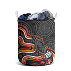 Indigenous Platypus Australia Laundry Basket Australian Aboriginal Art Proud