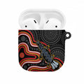 Indigenous Platypus Australia AirPods Case Australian Aboriginal Art Proud