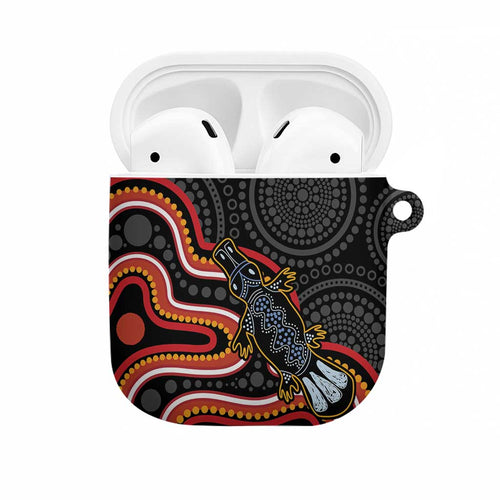 Indigenous Platypus Australia AirPods Case Australian Aboriginal Art Proud