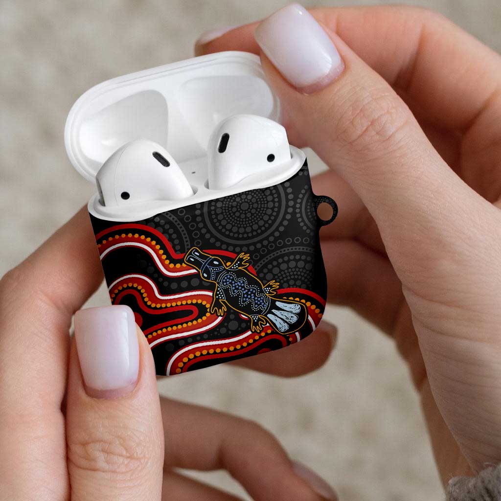 Indigenous Platypus Australia AirPods Case Australian Aboriginal Art Proud