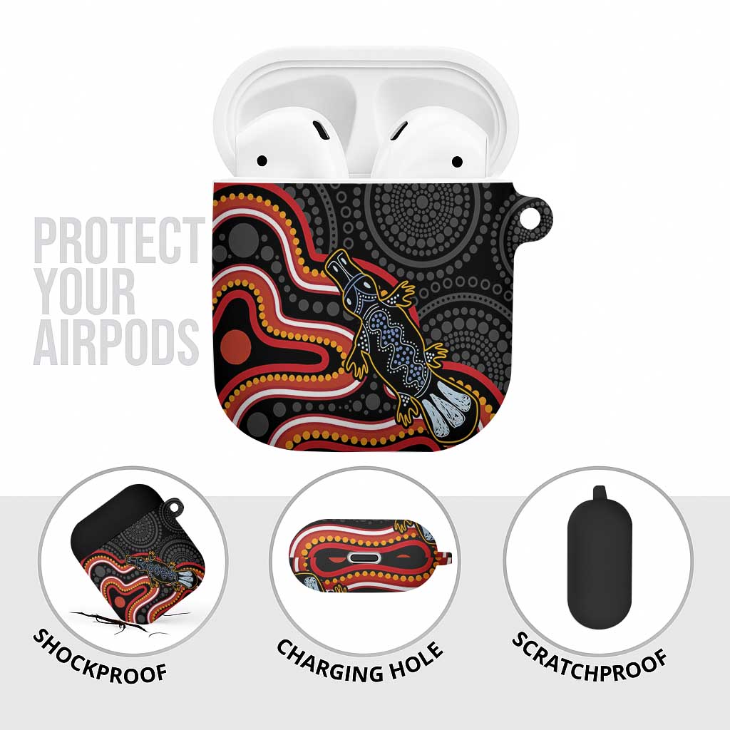 Indigenous Platypus Australia AirPods Case Australian Aboriginal Art Proud