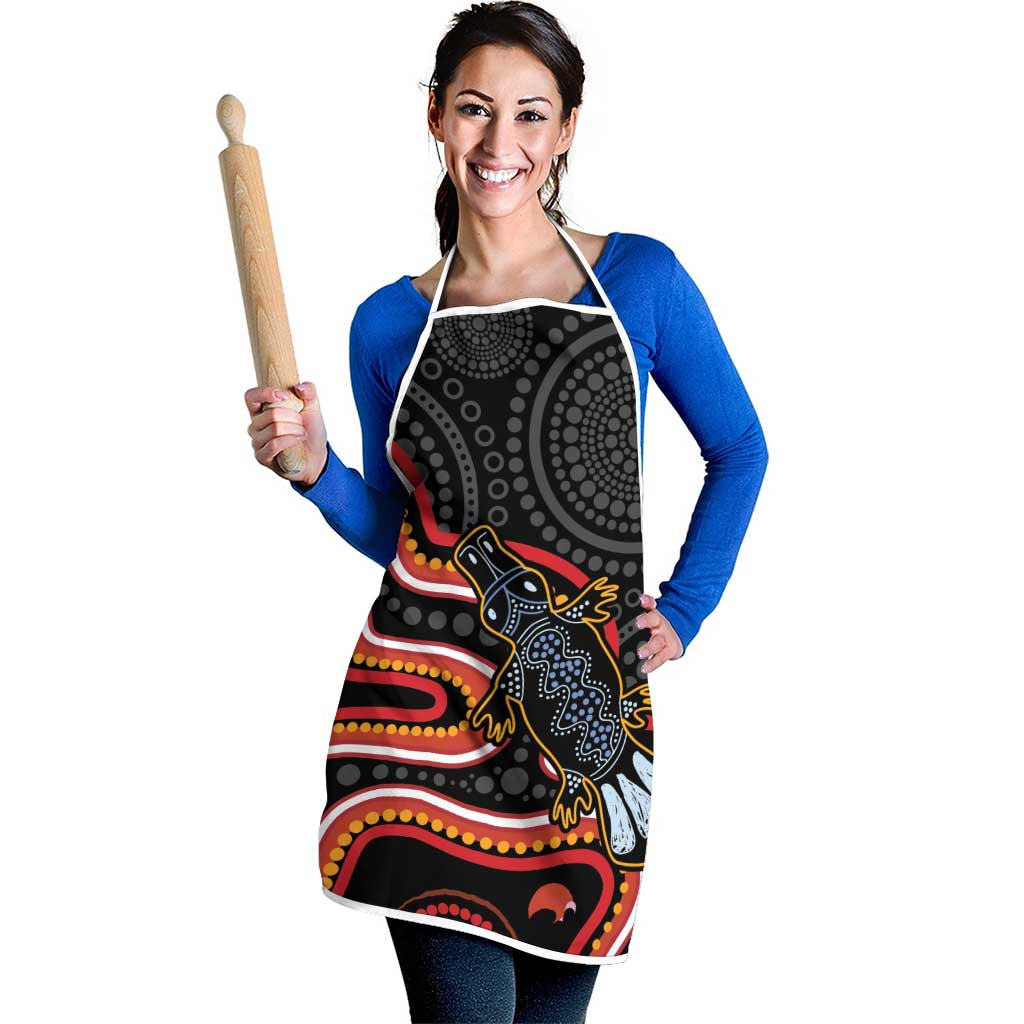 Indigenous Platypus Australia Apron Australian Aboriginal Art Proud
