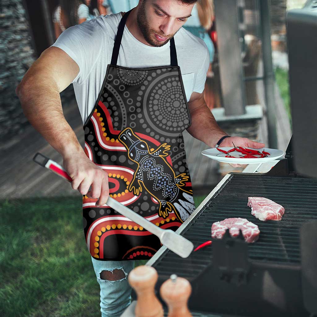 Indigenous Platypus Australia Apron Australian Aboriginal Art Proud