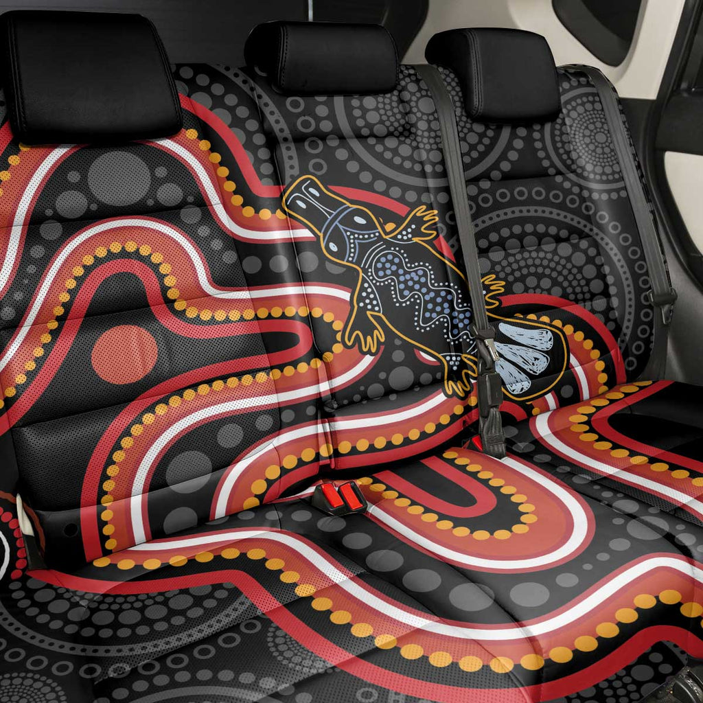 Indigenous Platypus Australia Back Car Seat Cover Australian Aboriginal Art Proud