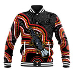 Indigenous Platypus Australia Baseball Jacket Australian Aboriginal Art Proud