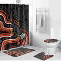 Indigenous Platypus Australia Bathroom Set Australian Aboriginal Art Proud