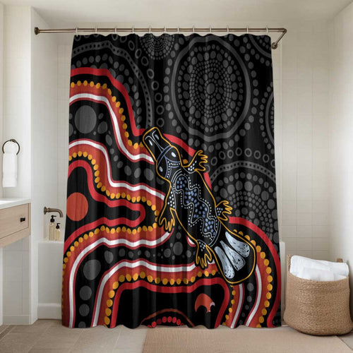 Indigenous Platypus Australia Bathroom Set Australian Aboriginal Art Proud