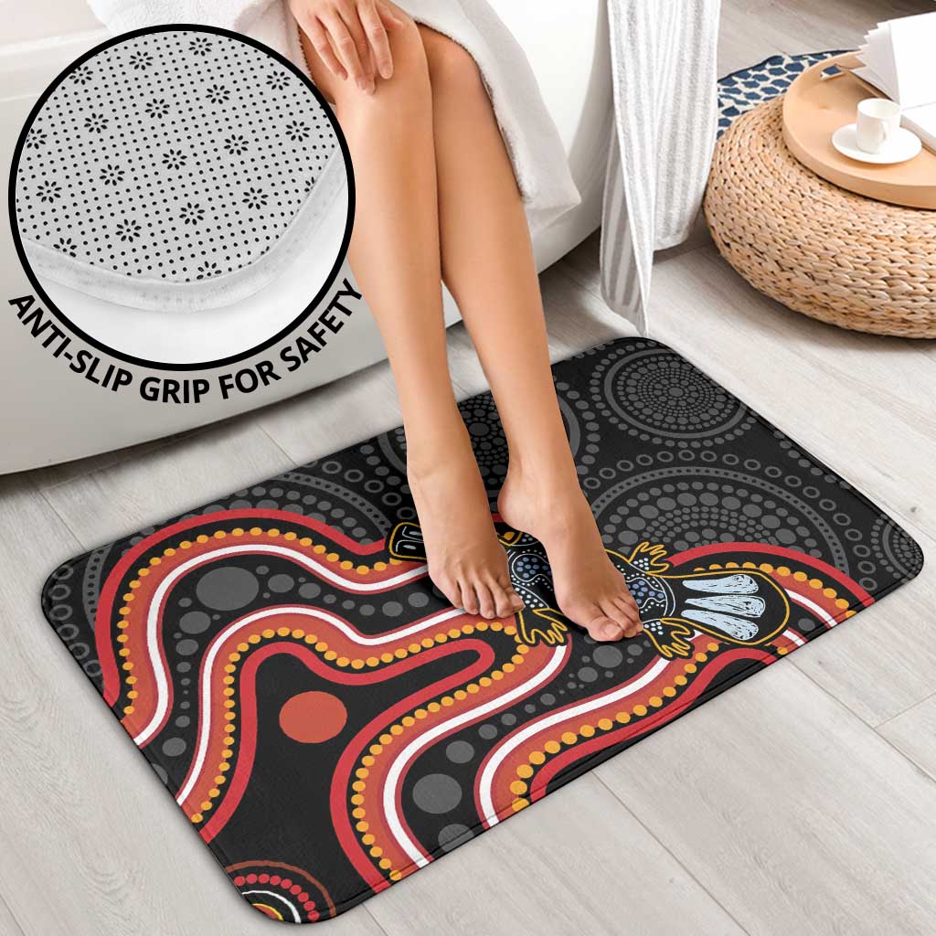 Indigenous Platypus Australia Bathroom Set Australian Aboriginal Art Proud