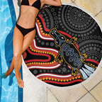 Indigenous Platypus Australia Beach Blanket Australian Aboriginal Art Proud