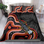 Indigenous Platypus Australia Bedding Set Australian Aboriginal Art Proud