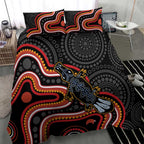 Indigenous Platypus Australia Bedding Set Australian Aboriginal Art Proud