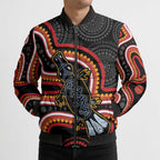 Indigenous Platypus Australia Bomber Puffer Jacket Australian Aboriginal Art Proud