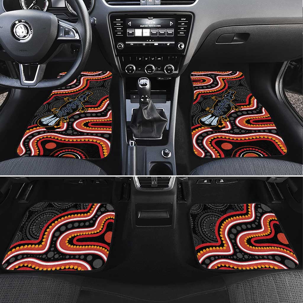 Indigenous Platypus Australia Car Mats Australian Aboriginal Art Proud