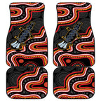 Indigenous Platypus Australia Car Mats Australian Aboriginal Art Proud