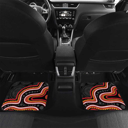 Indigenous Platypus Australia Car Mats Australian Aboriginal Art Proud