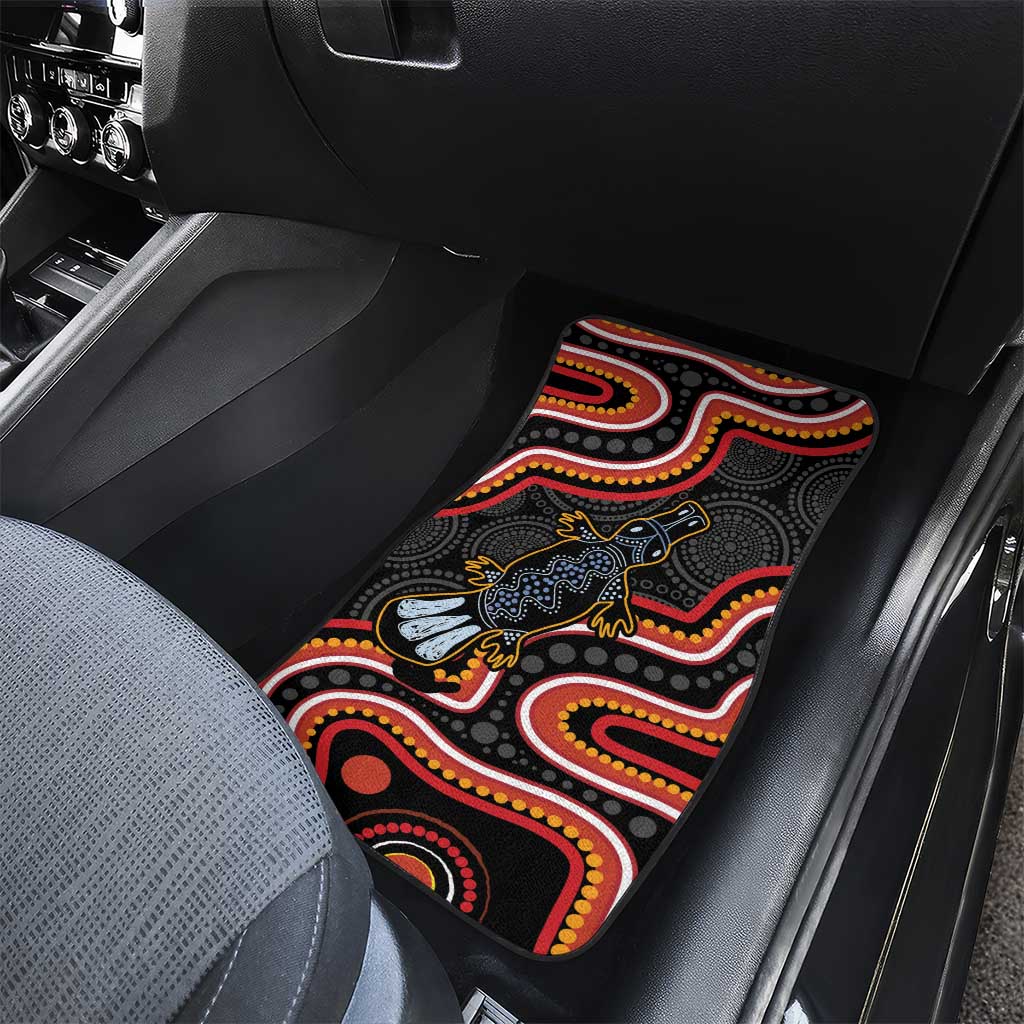 Indigenous Platypus Australia Car Mats Australian Aboriginal Art Proud