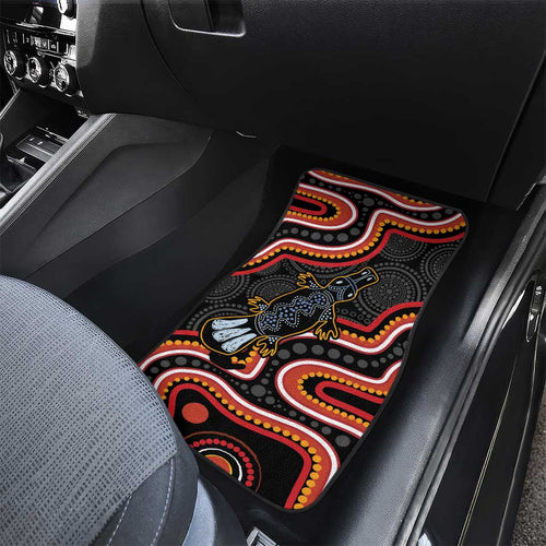 Indigenous Platypus Australia Car Mats Australian Aboriginal Art Proud