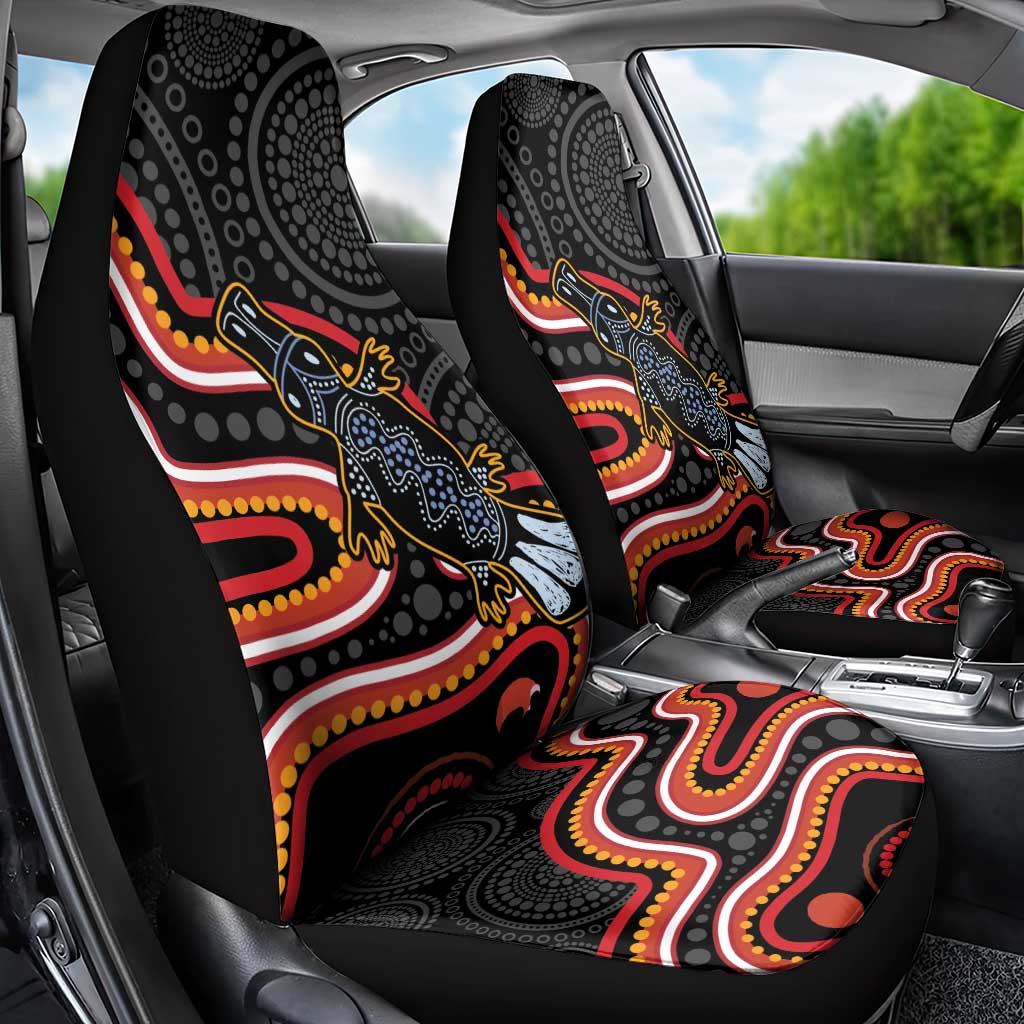 Indigenous Platypus Australia Car Seat Cover Australian Aboriginal Art Proud