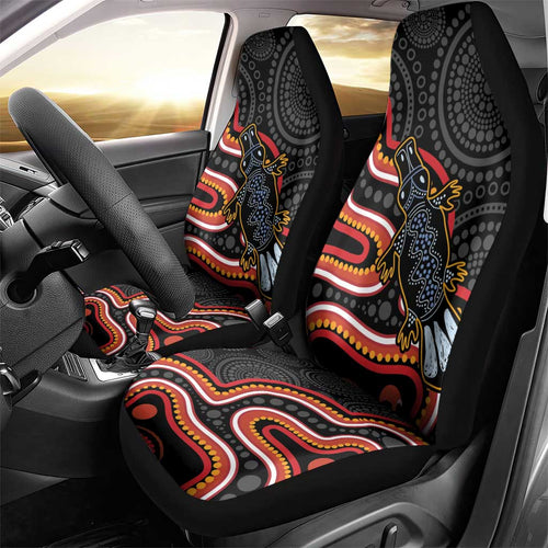 Indigenous Platypus Australia Car Seat Cover Australian Aboriginal Art Proud