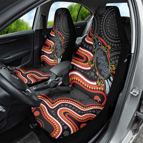 Indigenous Platypus Australia Car Seat Cover Australian Aboriginal Art Proud
