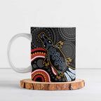 Indigenous Platypus Australia Ceramic Mug Australian Aboriginal Art Proud