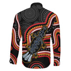 Indigenous Platypus Australia Family Matching Mermaid Dress and Hawaiian Shirt Australian Aboriginal Art Proud