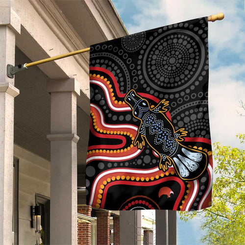 Indigenous Platypus Australia Garden Flag Australian Aboriginal Art Proud