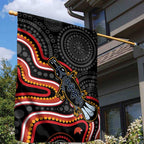 Indigenous Platypus Australia Garden Flag Australian Aboriginal Art Proud