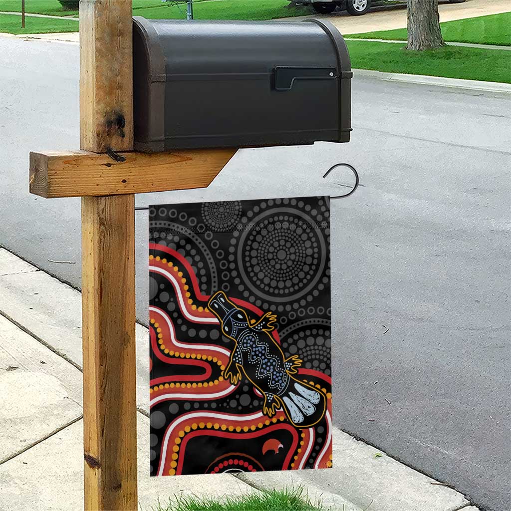 Indigenous Platypus Australia Garden Flag Australian Aboriginal Art Proud