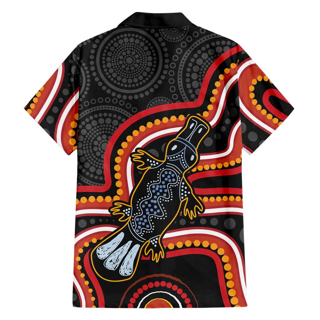 Indigenous Platypus Australia Hawaiian Shirt Australian Aboriginal Art Proud