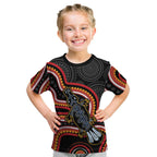 Indigenous Platypus Australia Kid T Shirt Australian Aboriginal Art Proud