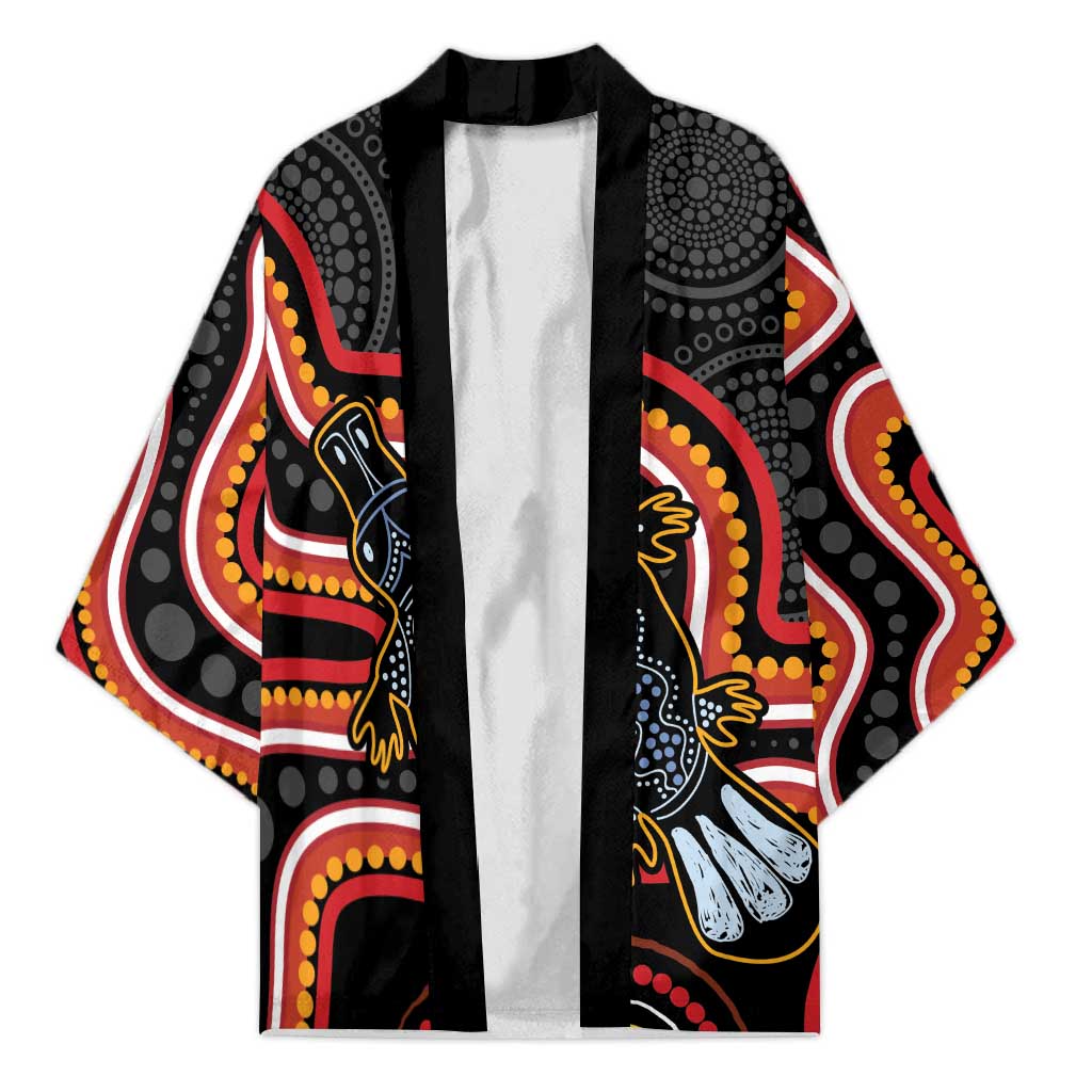 Indigenous Platypus Australia Kimono Australian Aboriginal Art Proud
