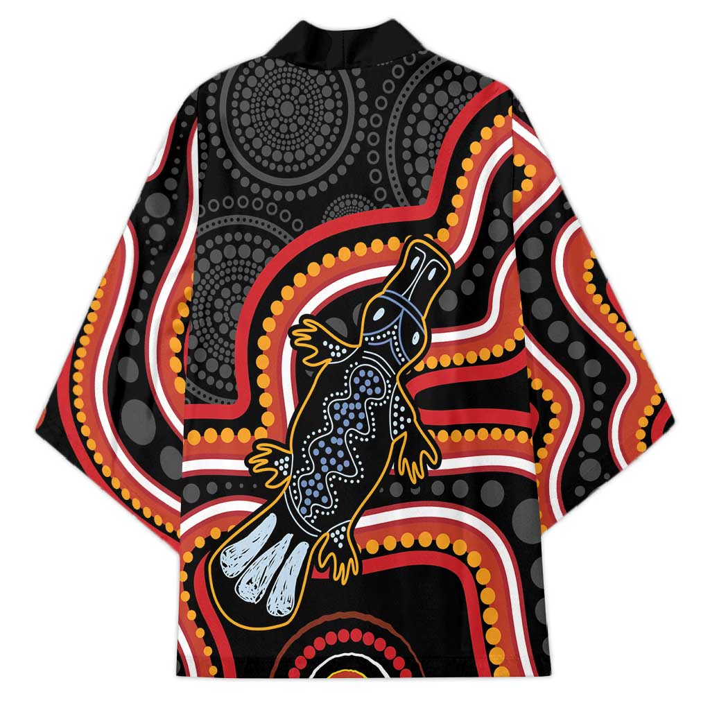 Indigenous Platypus Australia Kimono Australian Aboriginal Art Proud