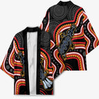 Indigenous Platypus Australia Kimono Australian Aboriginal Art Proud
