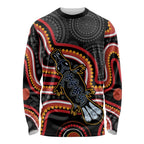 Indigenous Platypus Australia Long Sleeve Shirt Australian Aboriginal Art Proud