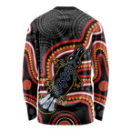 Indigenous Platypus Australia Long Sleeve Shirt Australian Aboriginal Art Proud