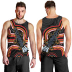 Indigenous Platypus Australia Men Tank Top Australian Aboriginal Art Proud