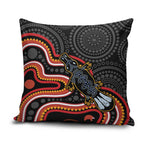Indigenous Platypus Australia Pillow Cover Australian Aboriginal Art Proud