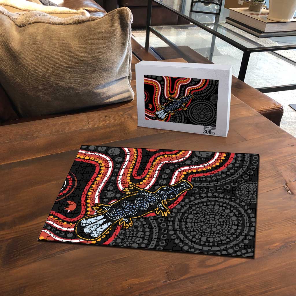 Indigenous Platypus Australia Puzzle Australian Aboriginal Art Proud