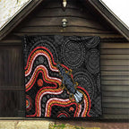 Indigenous Platypus Australia Quilt Australian Aboriginal Art Proud