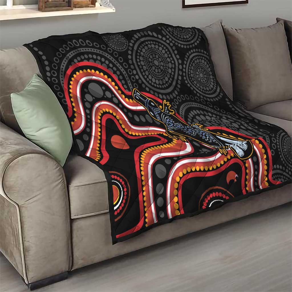 Indigenous Platypus Australia Quilt Australian Aboriginal Art Proud