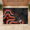 Indigenous Platypus Australia Rubber Doormat Australian Aboriginal Art Proud