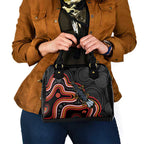 Indigenous Platypus Australia Shoulder Handbag Australian Aboriginal Art Proud