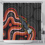 Indigenous Platypus Australia Shower Curtain Australian Aboriginal Art Proud