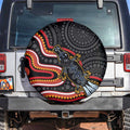 Indigenous Platypus Australia Spare Tire Cover Australian Aboriginal Art Proud